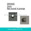 4 prong metal decorative studs (#SR0400/3mm)